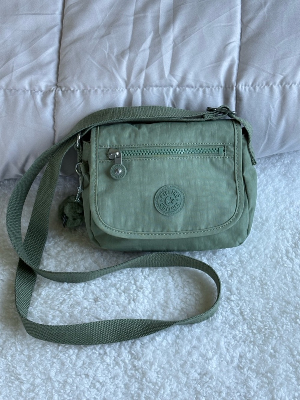 Kipling Sabian Mini Crossbody - Includes Finley Monkey